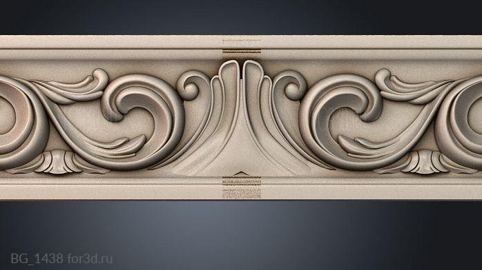 BG_1438 3d stl for CNC