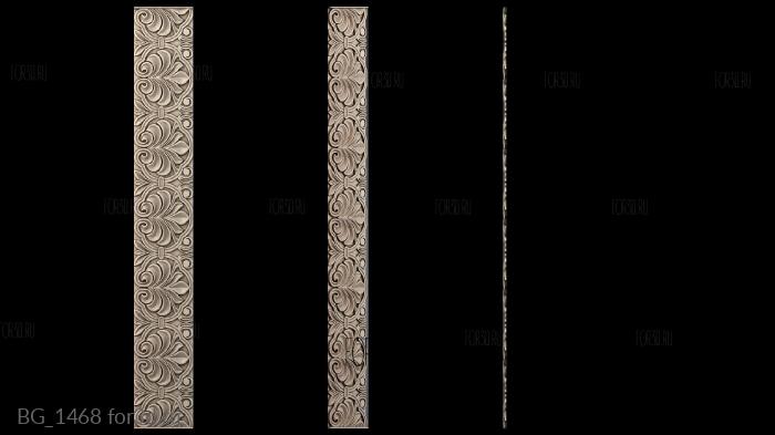 BG_1468 3d stl for CNC