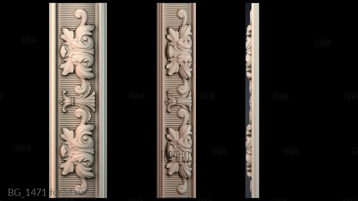 BG_1471 3d stl for CNC
