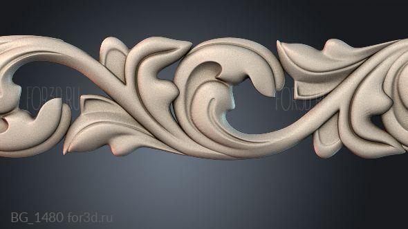 BG_1480 3d stl модель для ЧПУ