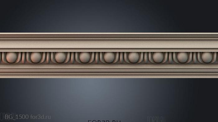 BG_1500 3d stl for CNC