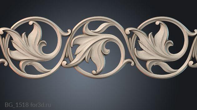 BG_1518 3d stl for CNC