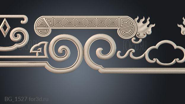BG_1527 3d stl for CNC