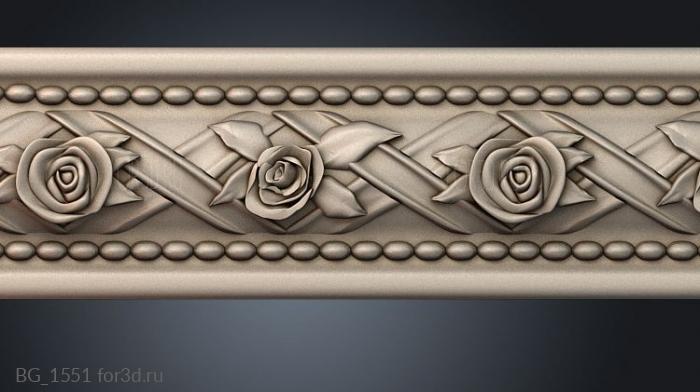 BG_1551 3d stl for CNC