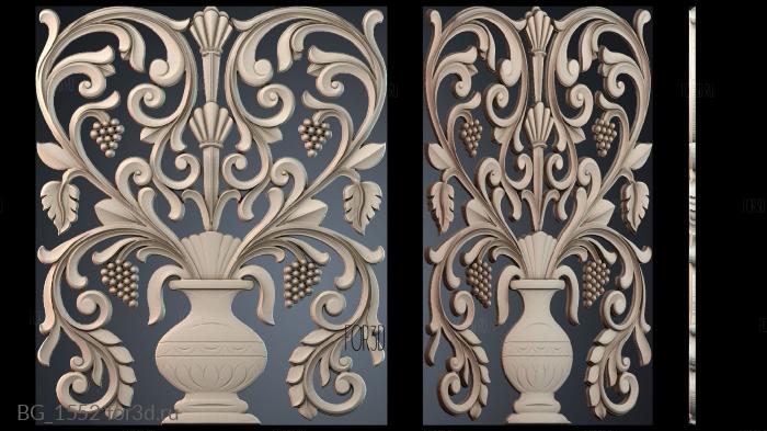 BG_1552 3d stl модель для ЧПУ