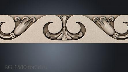 BG_1580 3d stl for CNC