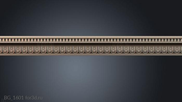 BG_1601 3d stl for CNC