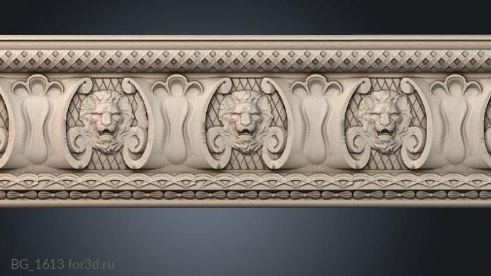 BG_1613 3d stl for CNC