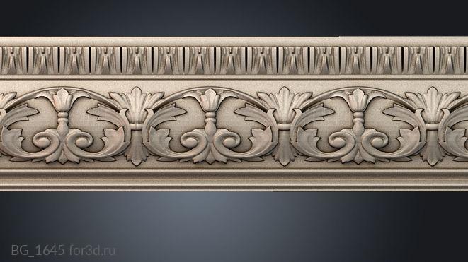 BG_1645 3d stl for CNC