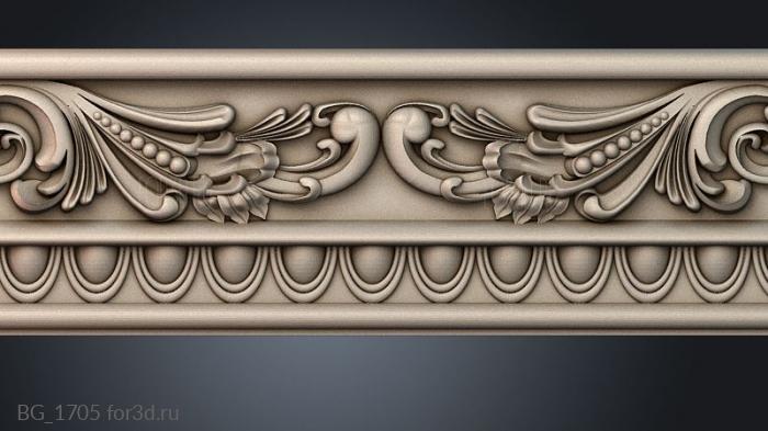 BG_1705 3d stl for CNC