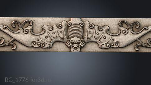 BG_1776 3d stl for CNC