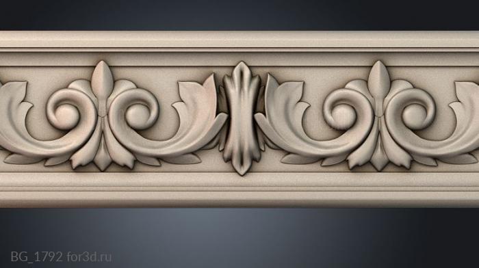 BG_1792 3d stl for CNC