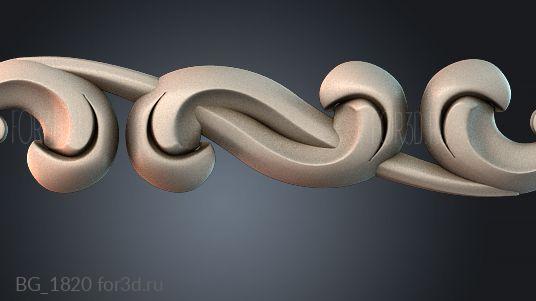 BG_1820 3d stl модель для ЧПУ
