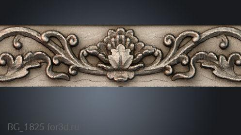 BG_1825 3d stl for CNC