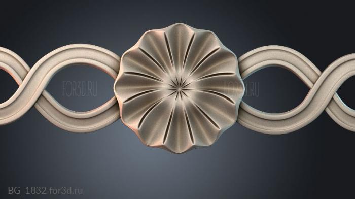BG_1832 3d stl for CNC