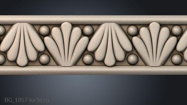 BG_1857 3d stl for CNC