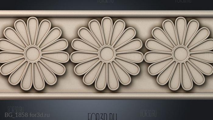 BG_1858 3d stl for CNC