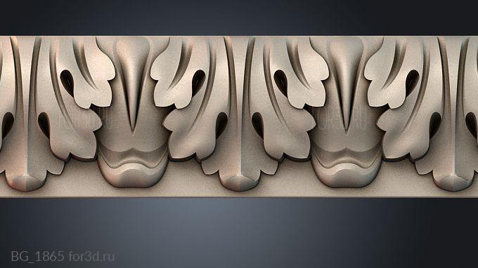 BG_1865 3d stl for CNC