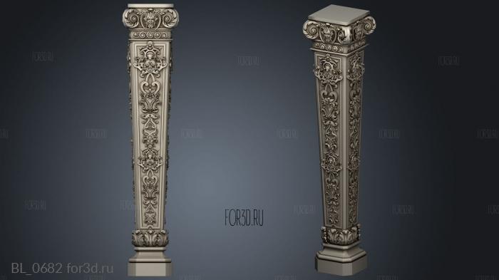 BL_0682 3d stl модель для ЧПУ