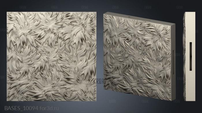 Grass Tiles Plain stl model for CNC