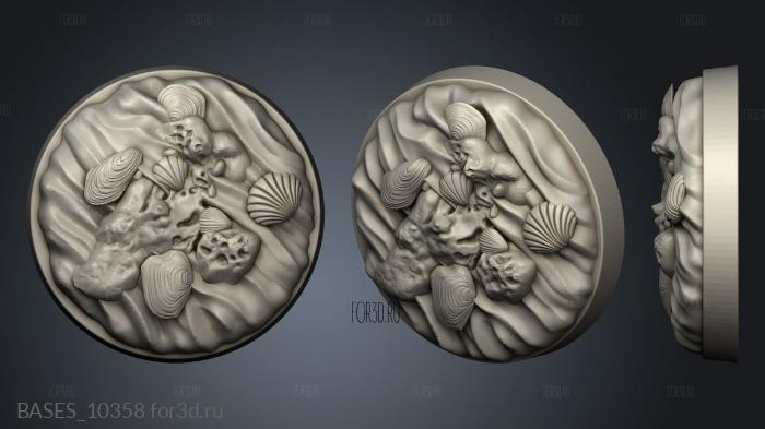 BASES_10358 3d stl модель для ЧПУ