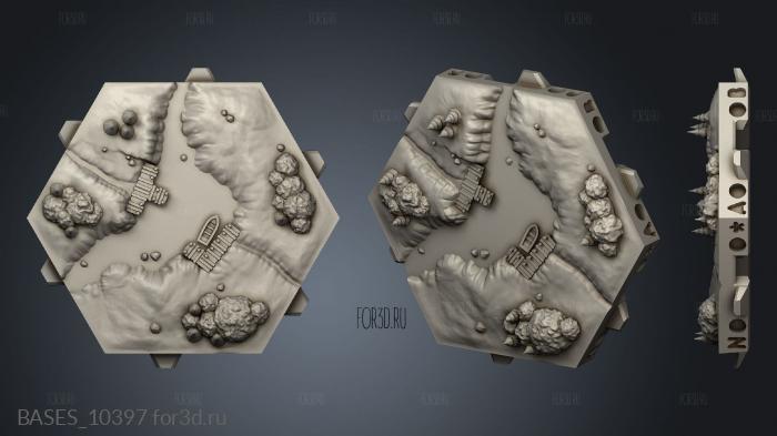 BASES_10397 3d stl модель для ЧПУ