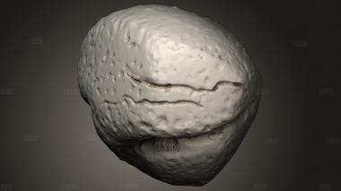Рельеф Скалы Точечный участок скалы 3d stl модель для ЧПУ