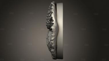 Лист 3d stl модель для ЧПУ
