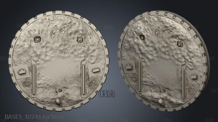 BASES_10746 3d stl модель для ЧПУ