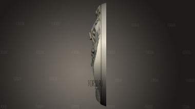 Овальный 3d stl модель для ЧПУ