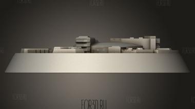 BASES_11000 3d stl модель для ЧПУ