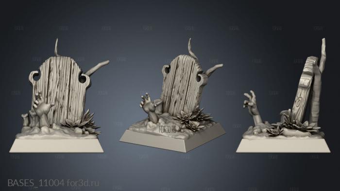 zombie square 3d stl модель для ЧПУ