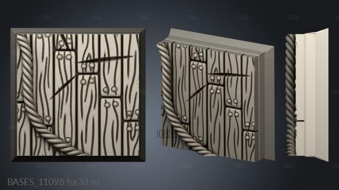 scenic wooden 3d stl модель для ЧПУ