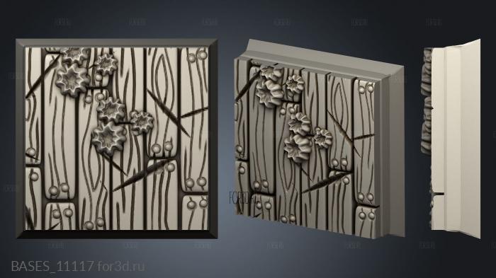 scenic wooden 3d stl модель для ЧПУ