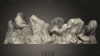 Герои и Кратер 3d stl модель для ЧПУ