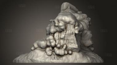 Королева Снежных Птиц терт 3d stl модель для ЧПУ