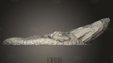 Искатель духа живописен 3d stl модель для ЧПУ