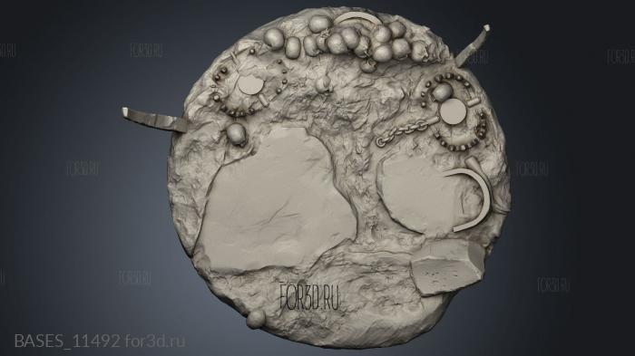 BASES_11492 stl model for CNC