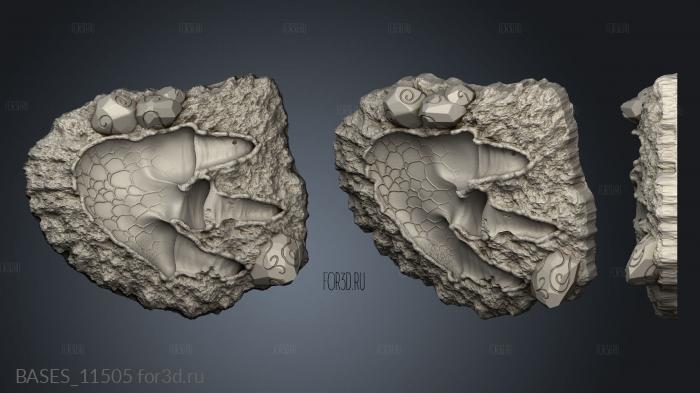 BASES_11505 3d stl модель для ЧПУ