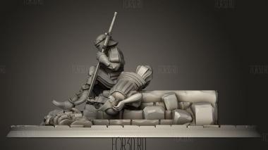 ПОСЛЕДНЯЯ БИТВА ПОДРОБНО ОПИСАНА 3d stl модель для ЧПУ