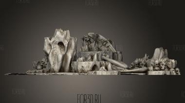 Путь падающих ангелов 3d stl модель для ЧПУ