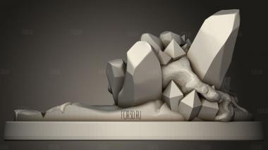 Хрустальная Пещера 3d stl модель для ЧПУ