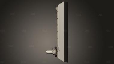 Трей 3d stl модель для ЧПУ