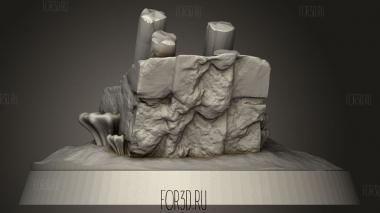 Планета тиранидов 3d stl модель для ЧПУ