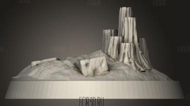 Планета тиранидов 3d stl модель для ЧПУ