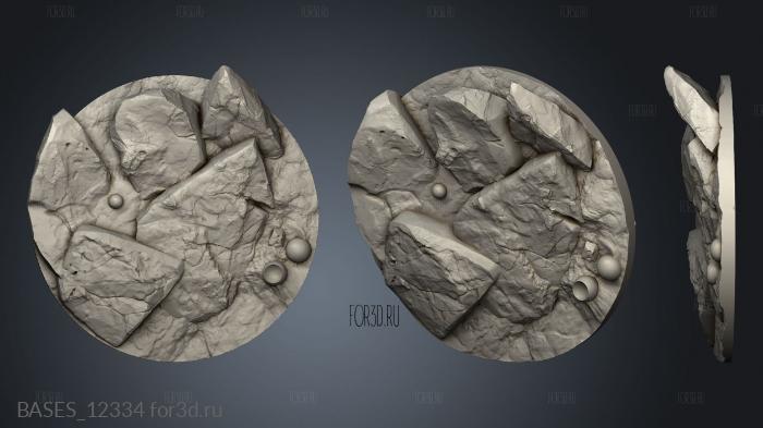 Volcanic Texture stl model for CNC