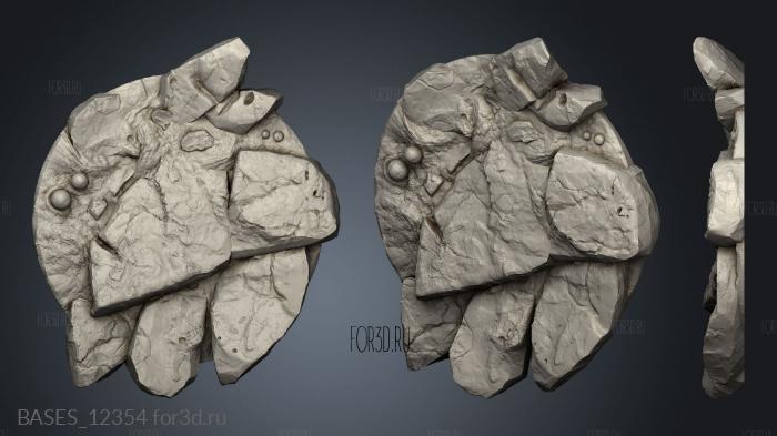 Volcanic Texture stl model for CNC