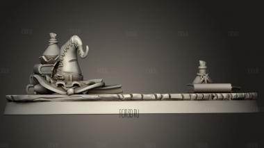 Гильдия Волшебников 3d stl модель для ЧПУ