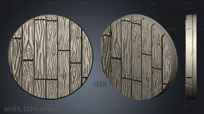 Wood planks stl model for CNC