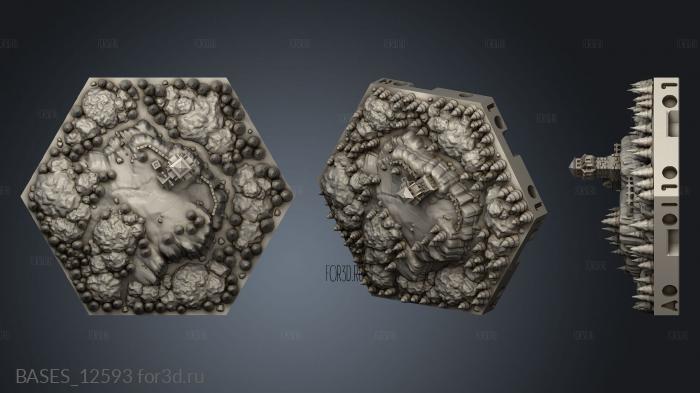 BASES_12593 3d stl модель для ЧПУ